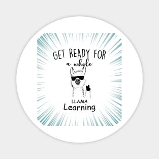 Get Ready For a Whole Llama Learning Magnet